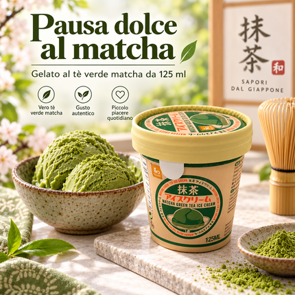 NAGOMI – Glace au Matcha – 125 ml