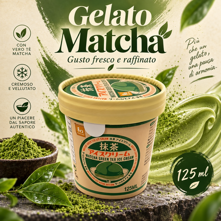 NAGOMI – Glace au Matcha – 125 ml