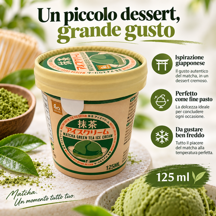 NAGOMI – Glace au Matcha – 125 ml