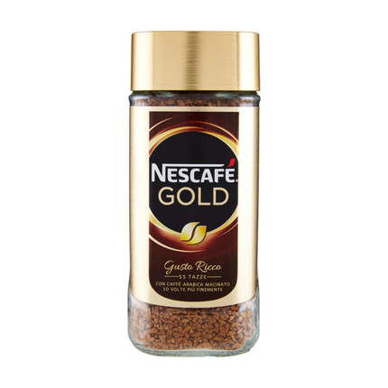 NESCAFÉ Gold Gusto Ricco Caffè Solubile 55 Tazze – Barattolo 100 g