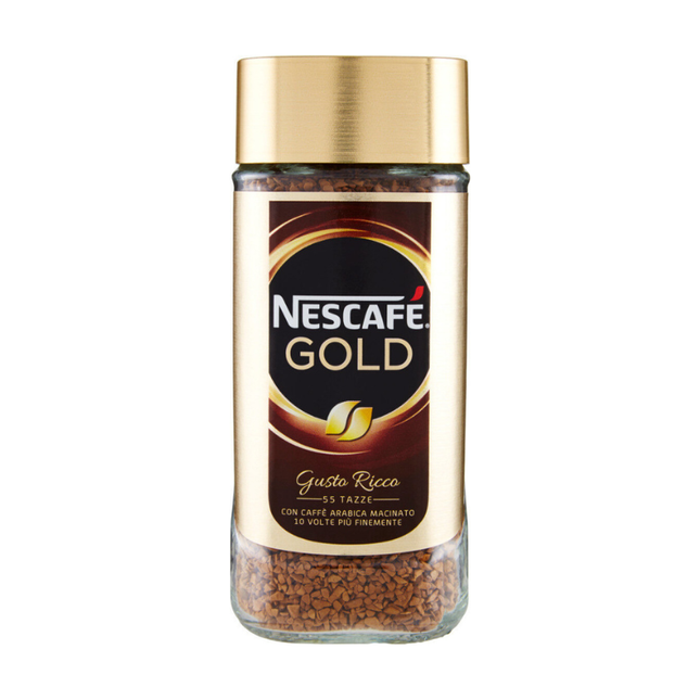 NESCAFÉ Gold Gusto Ricco Caffè Solubile 55 Tazze – Barattolo 100 g