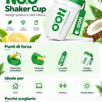NO.O – Tè al limone e cocco – 480 ml