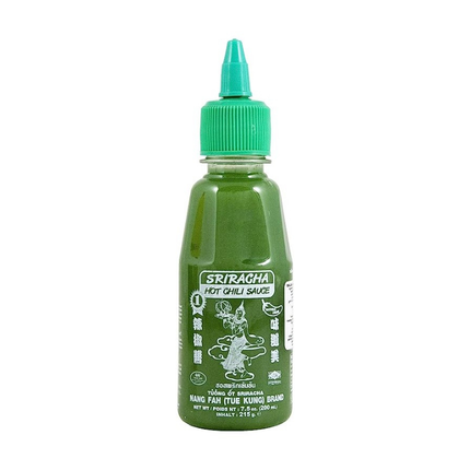 Nang Fah Sriracha Green Hot Chili Sauce 200ml – Salsa Sriracha al Peperoncino Verde