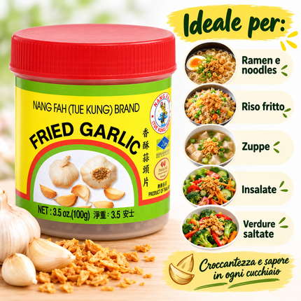 Nang Fah (Tue Kung) – Aglio fritto croccante 100 g