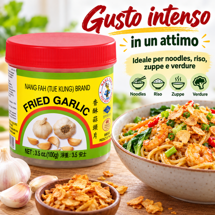 Nang Fah (Tue Kung) – Aglio fritto croccante 100 g