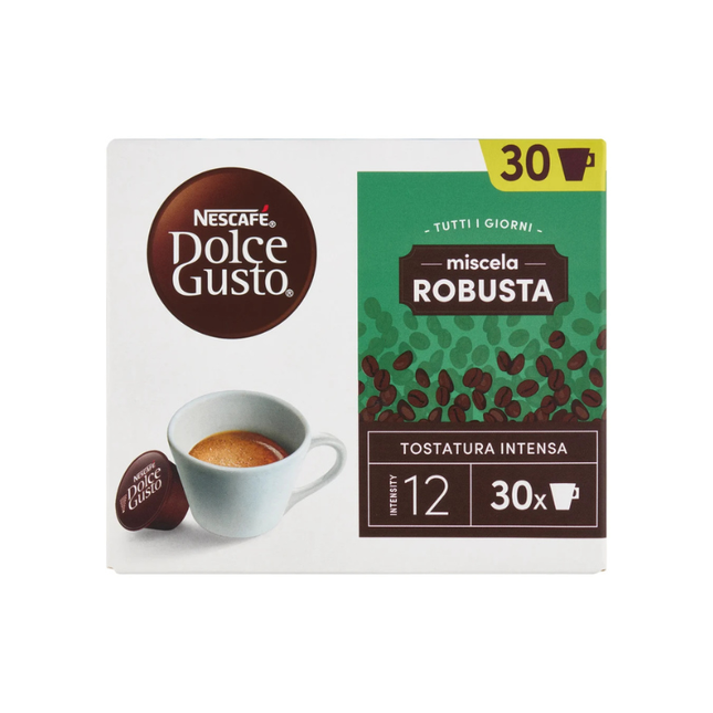 Nescafé Dolce Gusto Robust Blend 30 Compatible Capsules – 195 g