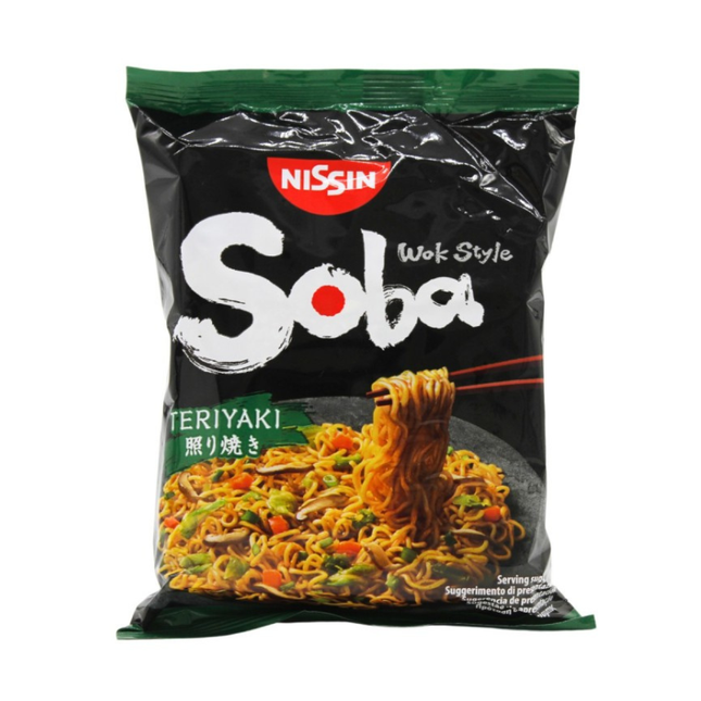 Nissin Soba Wok Style Teriyaki – Instant Noodles 110 g