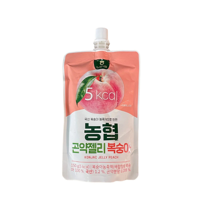 Nonghyup Konjac Jelly Peach – Gelatina di Konjac alla Pesca 150 g