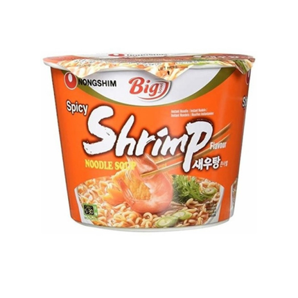 Nongshim Big Bowl Spicy Shrimp Noodle Soup 115 g