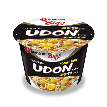 Nongshim Tempura Udon Big Bowl Noodle Soup Instant Ramen 111g