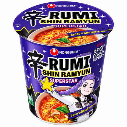Nongshim – Shin Ramyun KPop Demon Hunters Rumi Superstar Cup – 68 g