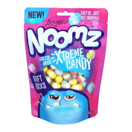 Noomz Xtreme Candy Drift Rocks 110g – Knusprige, gefriergetrocknete Bonbons, sortiert