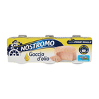 Nostromo Goccia d'Olio Tonno al Naturale con Goccia di Olio 3 x 65 g