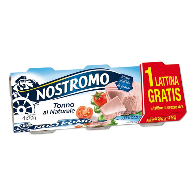 Nostromo Tuna in Brine 3 x 70 g
