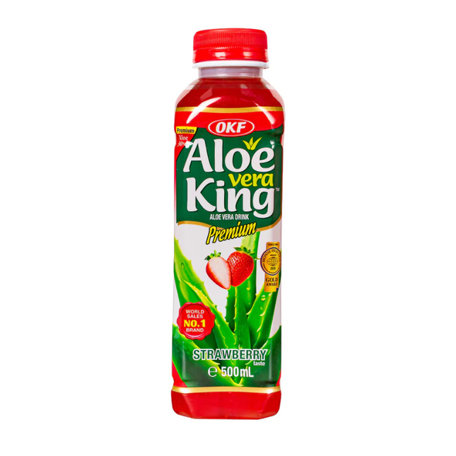 OKF Aloe Vera King Premium Erdbeere 500 ml