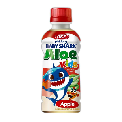 OKF Baby Shark Aloe Kids Apple Drink 250 ml