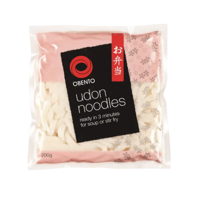 Obento Udon Noodles 200 g – Noodles Giapponesi Pronti in 3 Minuti