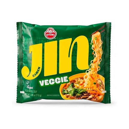 Ottogi Jin Ramen Veggie – Noodles Coreani alle Verdure Vegan 110 g