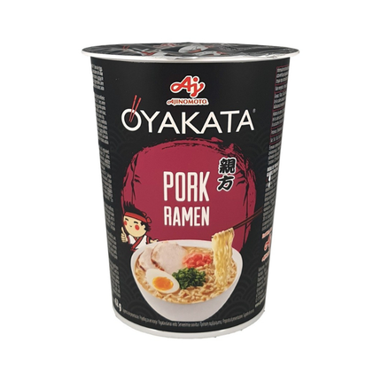 Oyakata Pork Ramen Cup 62 g – Ramen Giapponese Istantaneo al Gusto Maiale