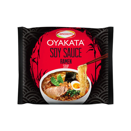 Oyakata Sojasaucen-Ramen-Suppe 83 g – Japanische Instant-Ramen in Sojasaucenbrühe