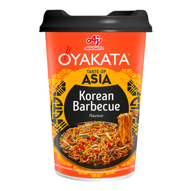 Oyakata Taste of Asia Korean Barbecue Cup – Instant Noodles Korean BBQ Flavour 93 g