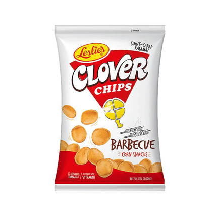 Leslie's Clover Chips Barbecue 85 g