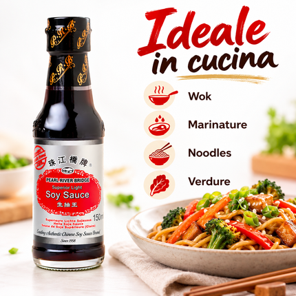 Pearl River Bridge Superior Light – Salsa di soia chiara 150 ml