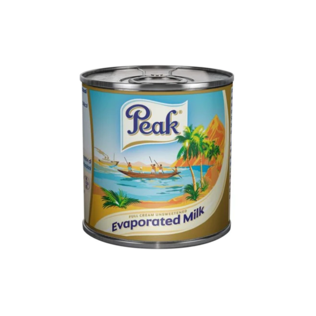 Peak Evaporated Milk Whole Unsweetened 170 g