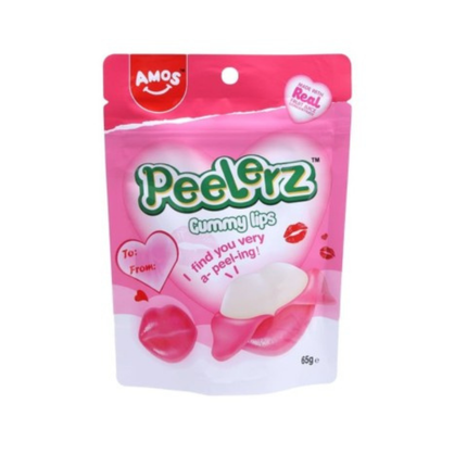 Peelerz Lips Caramelle Gommose Fragola e Vaniglia 65g