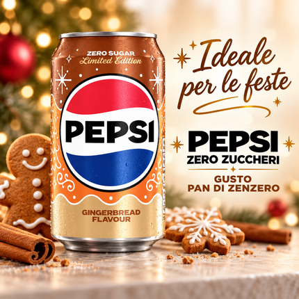 Pepsi Zero Gingerbread 330 ml