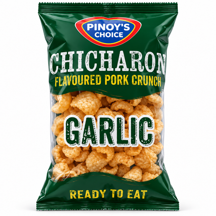 Pinoy's Choice Chicharon Pork Crunch Gusto Aglio 100 g