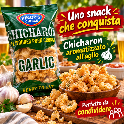 Pinoy's Choice Chicharon Pork Crunch Gusto Aglio 100 g