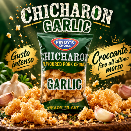 Pinoy's Choice Chicharon Pork Crunch Gusto Aglio 100 g