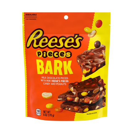 Reese’s Pieces Bark Cioccolato al Latte con Arachidi e Candy 170g