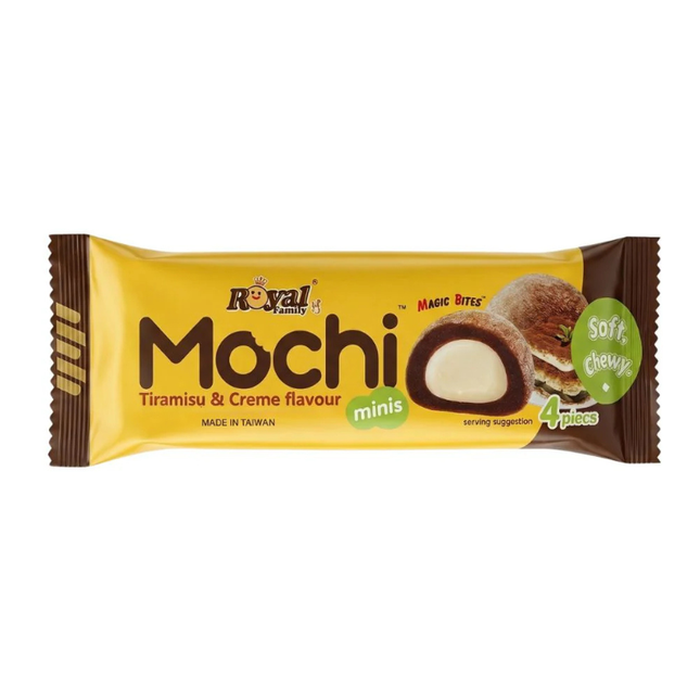 Royal Family Mini Mochi Tiramisu & Creme – 4 Stück