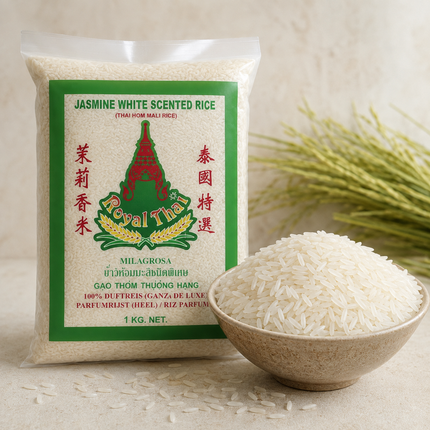 Royal Thai Jasmine Scented Thai Hom Mali Rice – 1 kg AAAAA