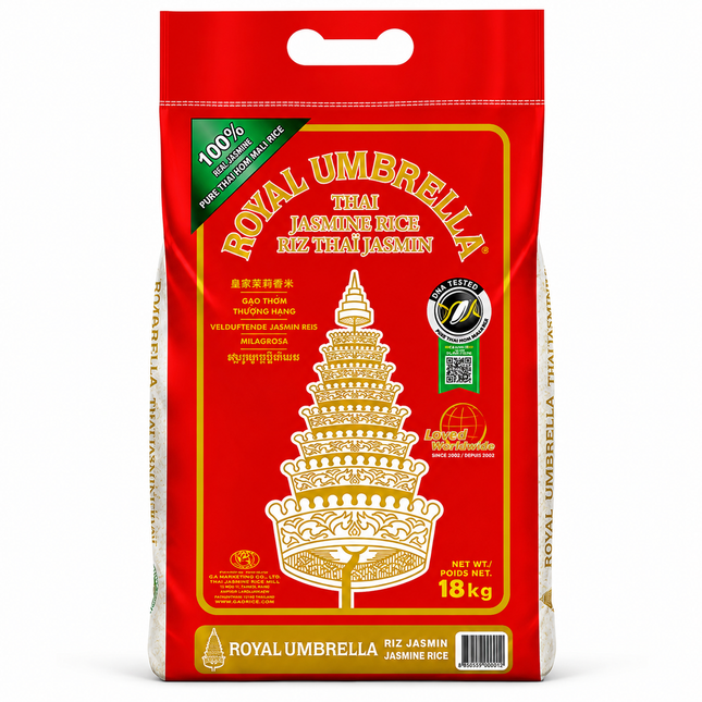 Royal Umbrella Jasmin Reis Thai 18kg – 100% Original aus Thailand