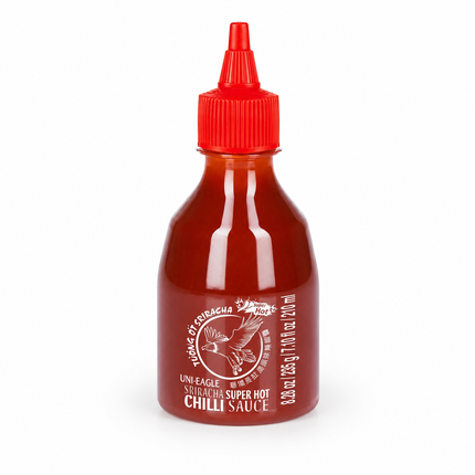 Salsa Sriracha Super Hot Uni-Eagle 210ml | Piccantezza Estrema