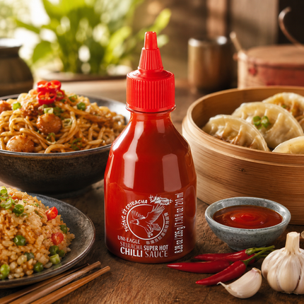 Salsa Sriracha Super Hot Uni-Eagle 210ml | Piccantezza Estrema