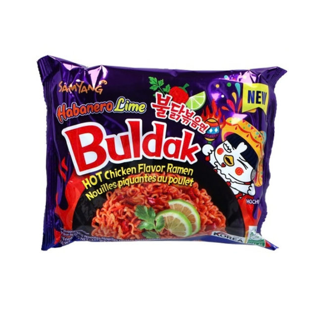 Samyang Buldak Habanero Lime Ramen Stir-Fried 135 g