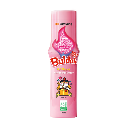 Samyang Buldak Hot Sauce Carbonara – Scharfe Carbonara-Sauce 165 ml