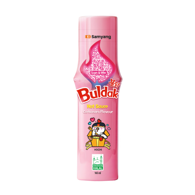 Samyang Buldak Hot Sauce Carbonara – Salsa Piccante Carbonara 165 ml