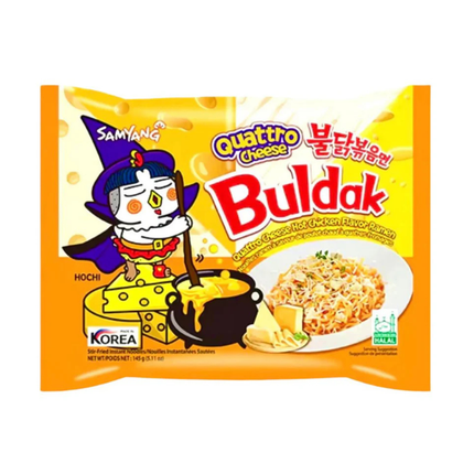 Samyang Buldak Quattro Cheese Hot Chicken Flavor Ramen 145 g