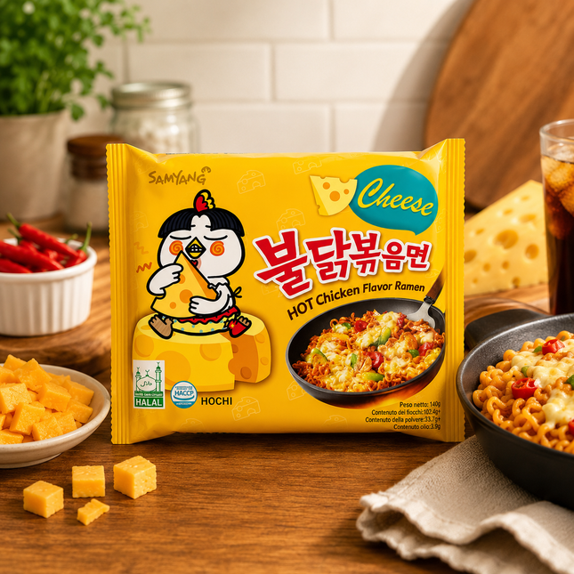 Samyang Buldak Cheese Hot Chicken Ramen 140g