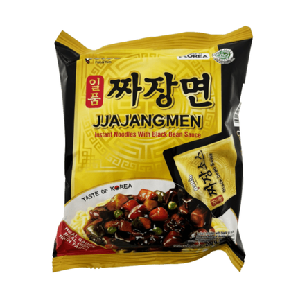 Ilpoom Jjajangmen – Koreanische Nudeln mit schwarzer Bohnensoße 200 g