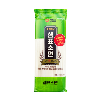 Sempio Wheat Noodles Somyeon – Noodles Coreani Sottili di Frumento 500 g