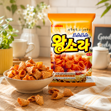 Snack Coreano Croccante Wang Sora (Wang Sora Snack) Cosmos - 72g