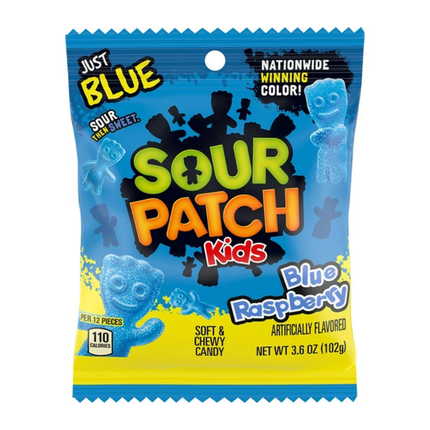 Sour Patch Kids Blue Raspberry – Caramelle Gommose Acidule 102g