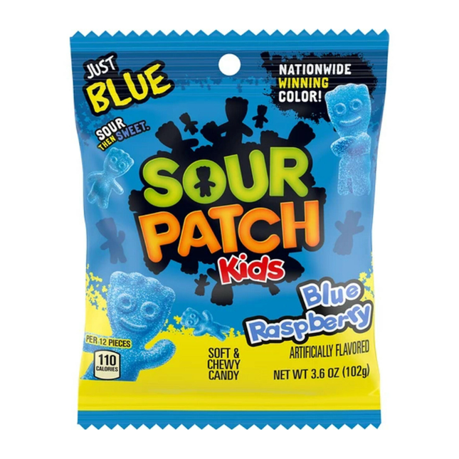 Sour Patch Kids Blue Raspberry – Caramelle Gommose Acidule 102g