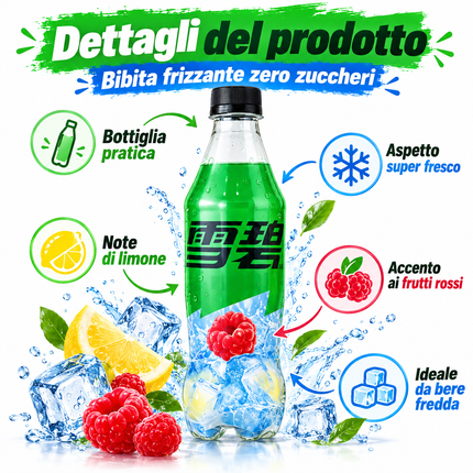 Sprite – Himbeer-Zitrone – 500 ml